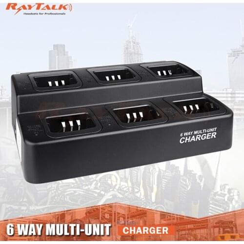 Six Way Battery Charger for Two Way Radios, Walkie Talkie Battery Charger, High Quality Free Shipping