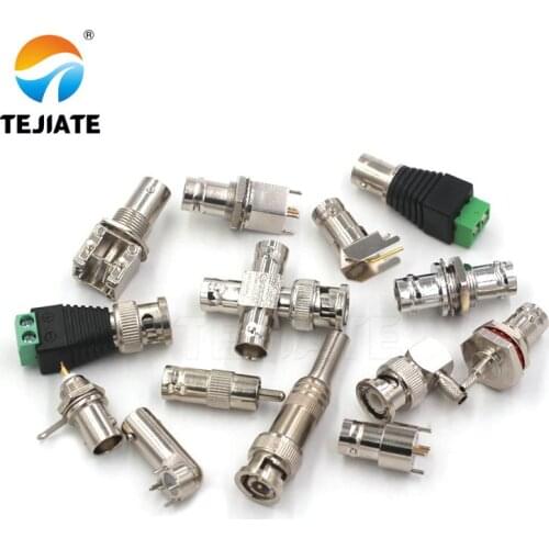 2PCS BNC Adapter K-J-KY-KYWE-KW-KE-KYE Bent-header Connector Q9 Video-monitoring Component