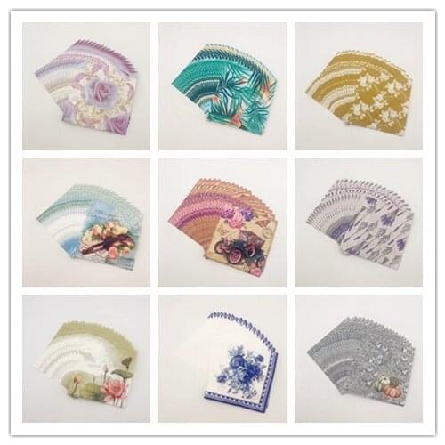 20PCS/pack Pretty Pattern Napkin Tissue Wedding Birthday Event Party Decoration Supplies