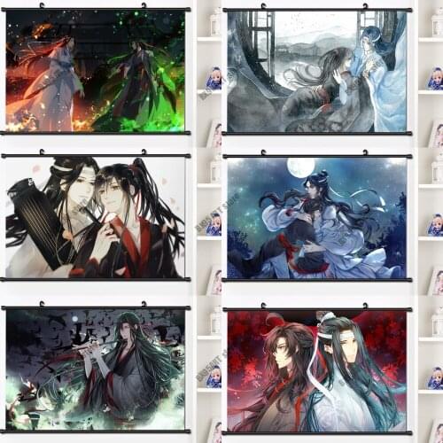 5D Diamond Painting Anime Mo Dao Zu Shi Wuxian Wangji Painting Embroidery Cross Stitch Kits Diamond Mosaic Home Decor Gift