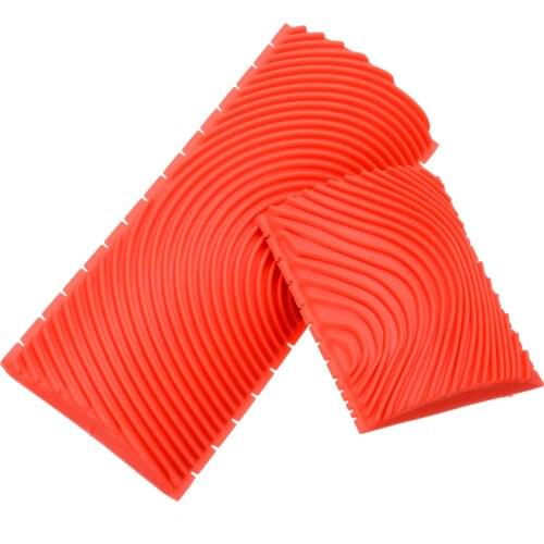 Wood Graining Rubber Large & Small For Decorating House Rubber Wall Decor DIY Painting Home Decoration Hand Tools