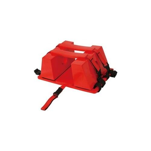 Head fixer for spatula plate type stretcher plastic stretcher ,Four - in - one neck mask for swimming pool with rescue board