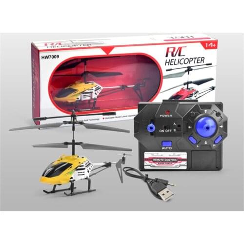 RC Mini Alloy Helicopter Remote Control Toys Altitude Hold Drone LED Light Crash Resistant Helicopter for Kids Toys
