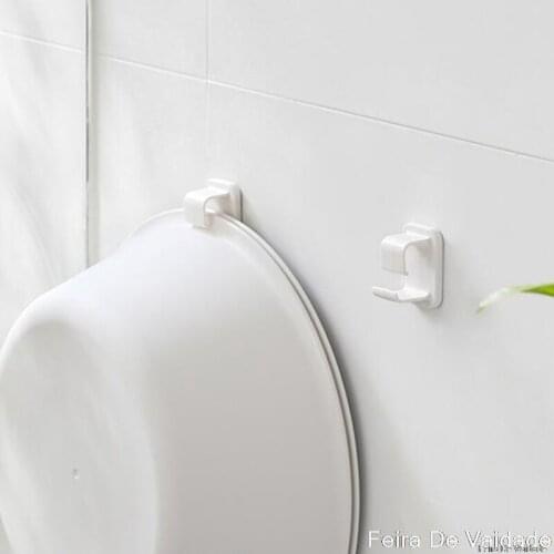 Multifunction Kitchen Bathroom Rack Basin Storage Rack Sucker Washbasin Holder Hook Bathroom Seamless Tracery Hook