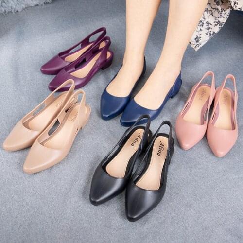 2021 New Shallow Mouth Mother Sandals Womens Simple Pointed Sandals and Slippers Women Wear Low-heeled Sandals