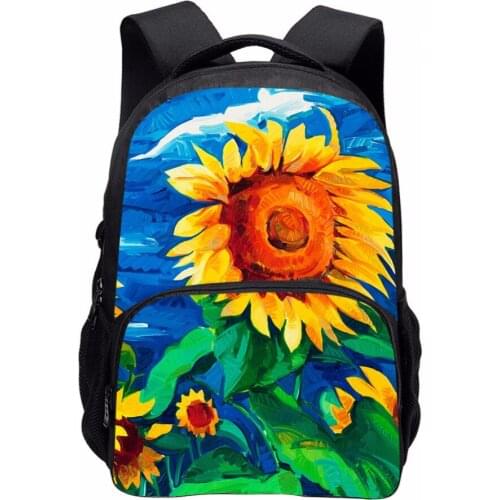 2018 New Teenager Backpack Arrival Red Flower Rose Print Girls Vintage Ethnic Pink Floral Backpack Women Travel bag Rucksack