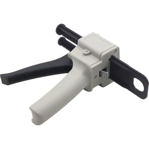 Hot AB Epoxy Glue Gun Applicator Adhensive Squeeze Tool 50ML Mixed 1:1 and 2:1 High Quality