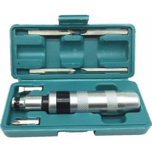 7PCS Professional Portable Impact Driver Screwdriver For Loosening Frozen Bolts And Stubborn Fasteners With Non-Slip Handle