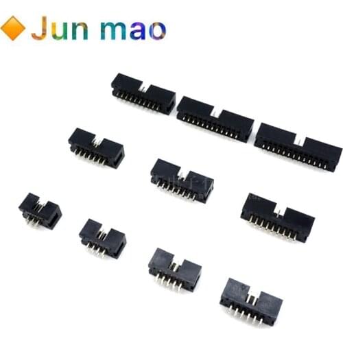 10PCS DC3 simple bracket 6 / 8 / 10 / 12 / 14 / 16 / 18 / 20 / 24 / 26 / 30-40p connector 2.54mm