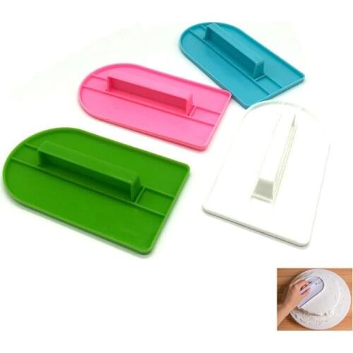 Cake Scraper Smoother Adjustable Fondant Spatulas Cake Edge Smoother Cream Decorating DIY Bakeware Tableware Kitchen Cake Tools