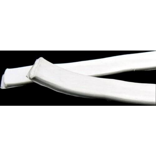 PTFE Sealing Strip Self Adhesive Back Band Flexible Elastic Gasket Tape White