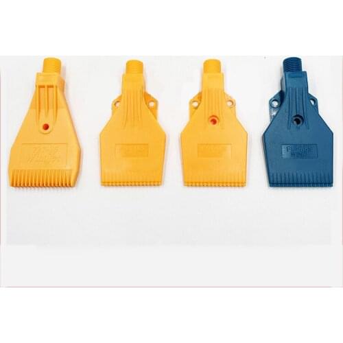 1/4 male thread ABS plastic nozzle wind jet Air shower spray nozzle,Blow wind cooling Drying machine part cleanning