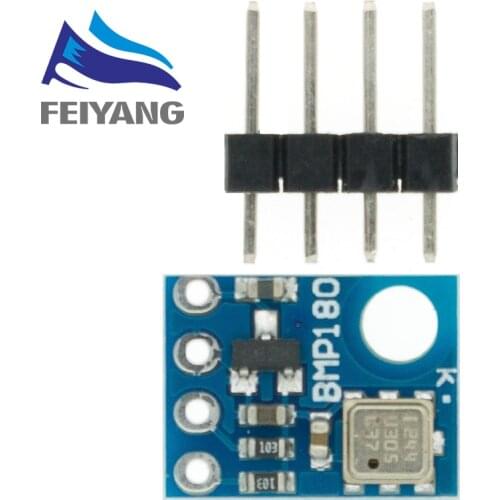 10PCS GY-68 BMP180 GY68 Digital Barometric Pressure Sensor Board Module compatible with BMP085 For Arduino
