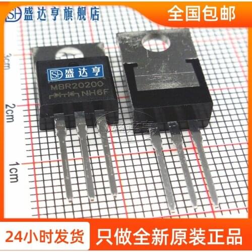 MBR20200CT 20A 200V TO220 DIP Schottky Barrier Diode