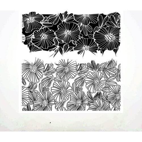 14*14CM Morning glory Transparent Seal Clear Stamps Silicone Seal Roller Stamps DIY Scrapbook Album / Card Production Easter