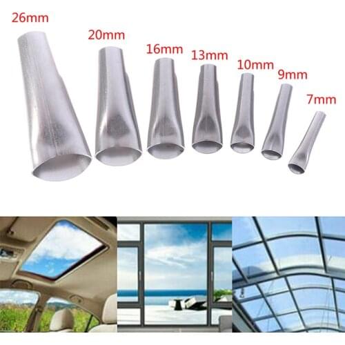 7Pcs/Set Stainless Steel Caulking Finisher Nozzle Applicator Sealant Finishing Tools