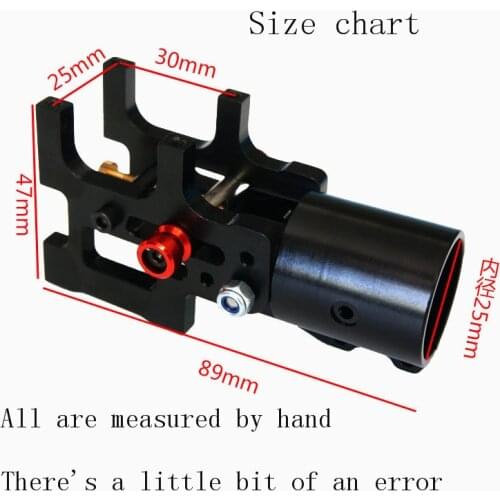 Aluminum alloy Z25 30mm folding machine arm kit automatic multi-rotor aerial photography wire plant protection machine