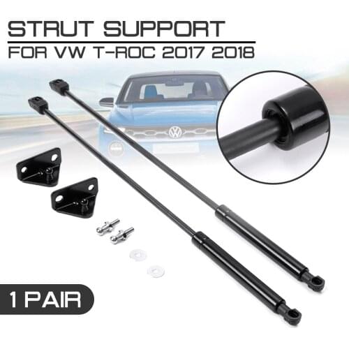 Car Struts Bar Interior Front Engine Cover Hood Shock Lift Strut Support Props Rod Arm Gas Spring Bracket For VW T-ROC 2017 2018
