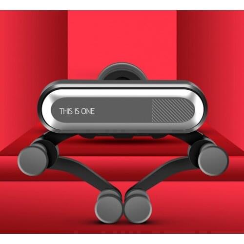 Newest Universal Air Vent Car Mount Gravity Auto-Grip Car Phone Holder Support For Phone in Car For iPhone X Samsung Tablets