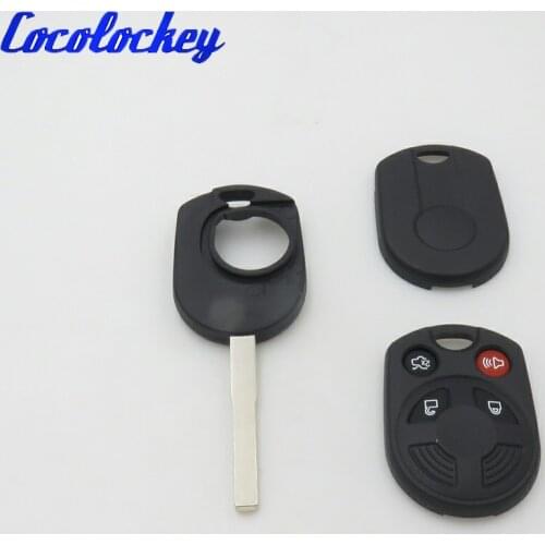 Cocolockey Remote Car Key Fob Case for Ford C-Max Escape Focus Transit No Logo