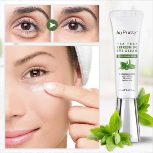 AUQUEST Tea Tree Eye Care Essence Moisturizes Skincare Concealers Softens Skin Lightens Dark Circles and Nourishes Eye Cream