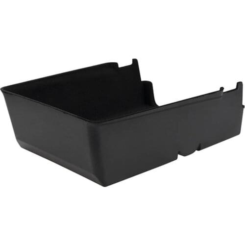 Flocking Plastic Center Console Armrest Organizer Tray for Tesla Model3 2021