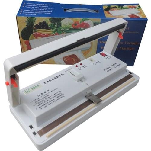 For-300A Vacuum sealing machine table style bag sealer plastic vacuum sealer Food packaging machine vacuum pack 110V/220V