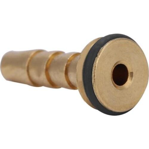 10 Set Bike Hydraulic Disc Brake Hose Olive Connector Insert Copper Bicycle Brake Hose Insert Replacement Part