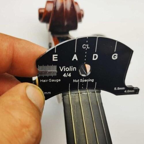 1/2 3/4 4/4 Violin Bridge Model Repair Tool for Violin Viola Cello , Multifunctional mold template Bridges repair reference tool