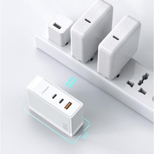 MCDODO 100W GaN 100W3-PORT FAST CHARGER Charger Fast Charger For IP For Huawei Xiaom