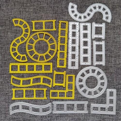 Retro Metal Cutting Dies Stencil Scrapbooking DIY Album Stamp Paper Card Embossing Decor Craft New Dies for 2021