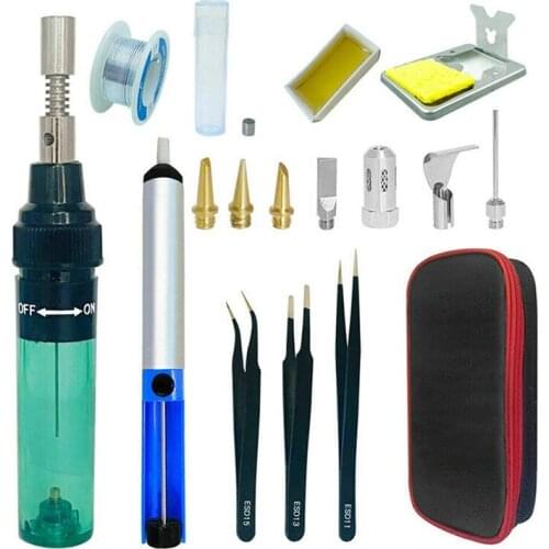 Soldering Iron Kit Wireless Mini Welding Tool Adjustable Temperature Multifunctional Portable Kit Bag Storage Retail