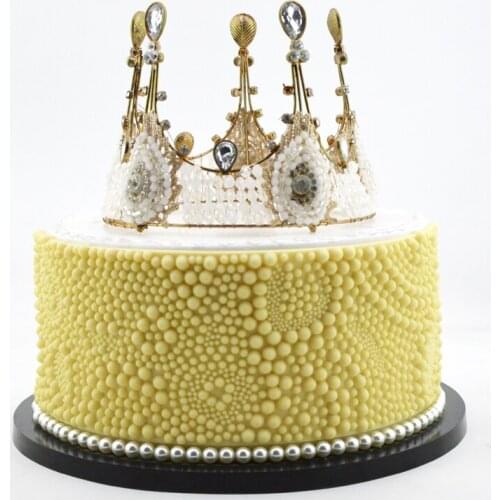 Newest Simulation Pearl Rolls Fondant Cake Silicone Mould Chocolate Mould Cake Baking Baking Tools