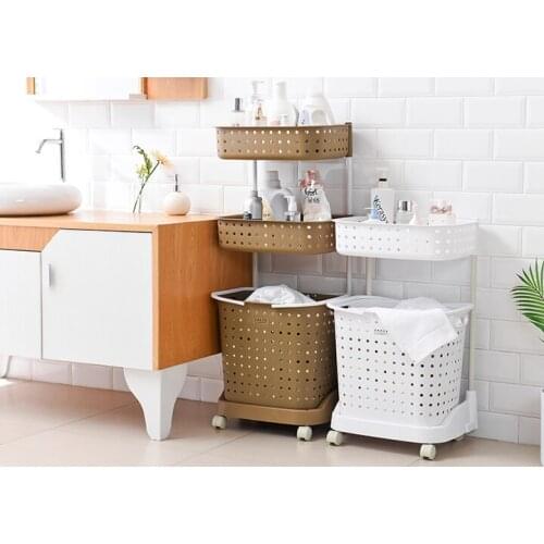 Toilet shelf bathroom multi-storey washing machine storage toilet floor storage rack
