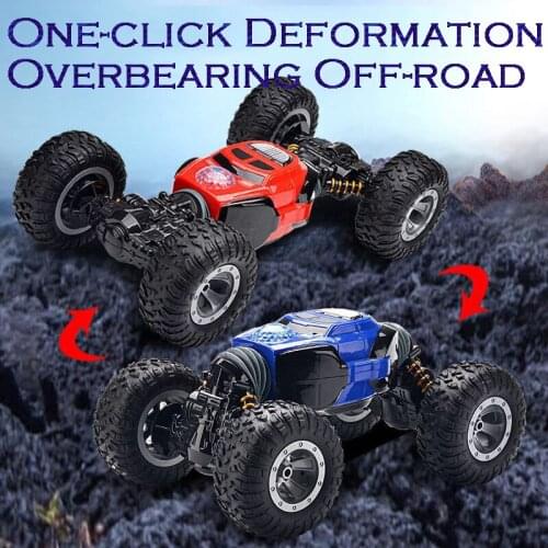 Remote Control Car High Speed 3D Flip Buggy Crawler Battery Operated Stunt Machine Radio Controlled Drift Deformation Cars