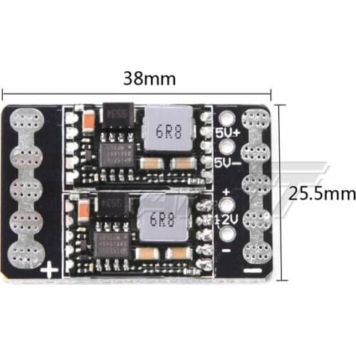 GARTT Power Distribution Board Plate Dual BEC For 250 RC Multirotor Quadcopter