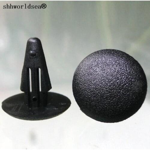 Shhworldsea 100pcs car clip and fastener retaining clip for nissan 27948-M7002 Fits into 5mm hole