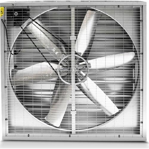High-power 220v60hz, 370W silent exhaust fan factory greenhouse breeding ventilation exhaust fan