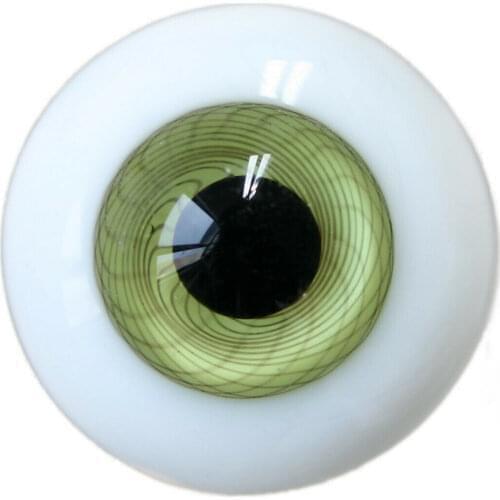 [wamami] 18mm Green Glass Eyes Eyeball BJD Doll Dollfie Reborn Making Crafts