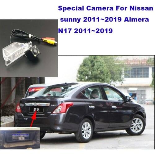 Yessun rear view camera For Nissan X Trail X-Trail Qashqai Juke Sunny Versa NV200 March back camera/license plate camera