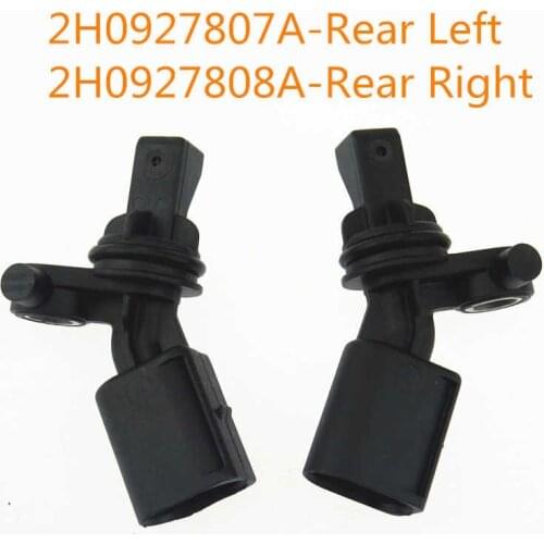 Rear Right & Left ABS Wheel Speed Sensor For A3 TT VW Passat Amarok 2010- 2H0927807A 2H0927808A 2H0 927 807A 2H0 927 808 A
