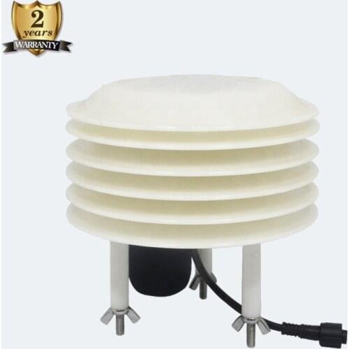 Solar radiation protection shield air temperature and humidity sensor