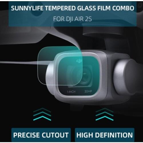 Mavic Air 2S Camera Lens Protective Film HD Tempered Glass Film Lens Protector for DJI Air 2S Drone Accessories