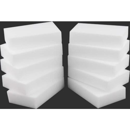 10PCX Melamine Sponge White Magic Sponge Eraser Melamine Cleaner Multi-Functional Eco-Friendly car Magic Eraser 100*60*20mm