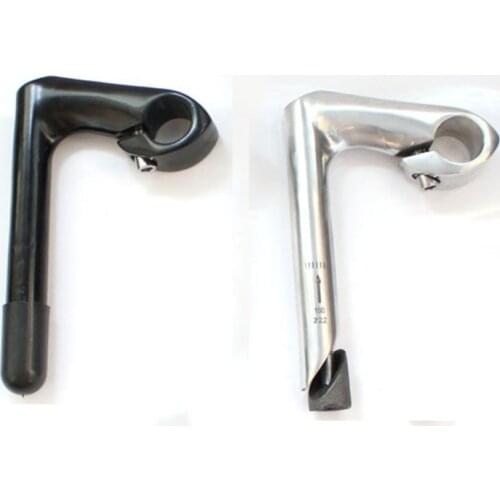 25.4/22.2mm Aluminum Alloy Gooseneck Stem Dead Speed Retro Standpipe Faucet Bicycle Goose Head Retro Stem