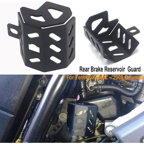 For Yamaha Tenere XT660Z 2008 On wards Motorcycle Accessories Rear Brake Reservoir Protective Guard Oil Cup Protector Cover