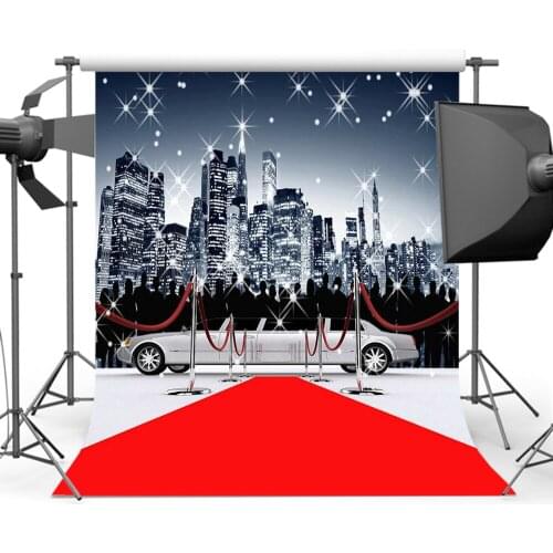 Mehofoto Modern Red Carpet Background Backdrop for Photo Studio Shining Props Children Backgrounds Photographic MR-1889