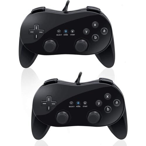 Classic Wired Game Controller Gaming Pro Remote Joystick Controller Gamepad For Nintendo Wii W ii Mini Classic Controller Pro