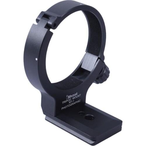 IShoot Lens Collar Foot Tripod Mount Ring Stand Base for Nikon 300 F/4E PF and Nikon 70-200 F/4G Replace Base Arca Compatible