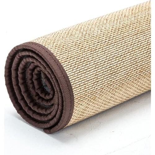 Japanese Floor Bamboo Carpet Pad Large Rectangle 150X180cm Mattress Mat Portable Tatami Fashion Rug Designer Bamboo Silk Carpet